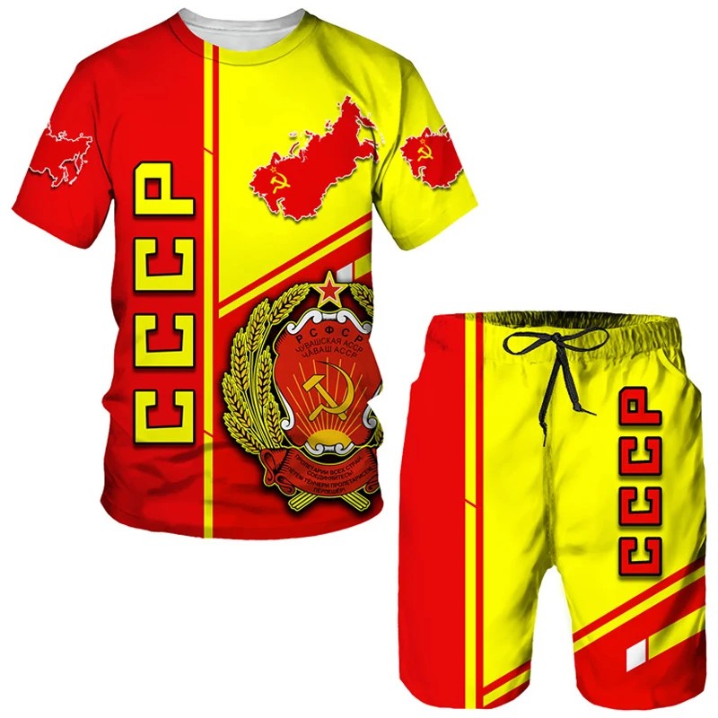  Tracksuit CCCP þƾ 3D μ Ƽ ݹ Ʈ 2  ҷ ҷ Ÿ streetwear   